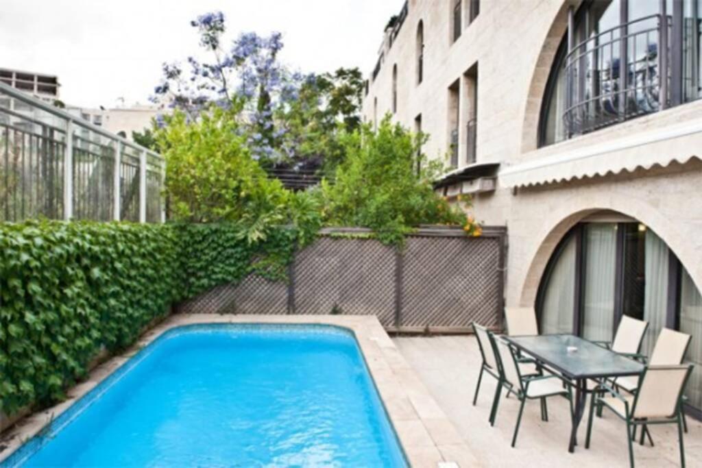 Mamilla Pool - David'S Village - Jerusalem-Rent ภายนอก รูปภาพ