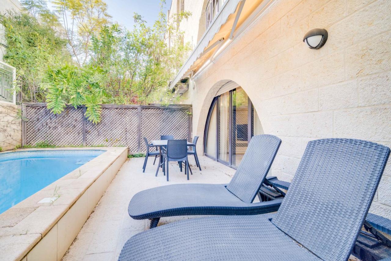 Mamilla Pool - David'S Village - Jerusalem-Rent ภายนอก รูปภาพ